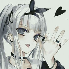 女生经典手绘风格头像画出你的美
