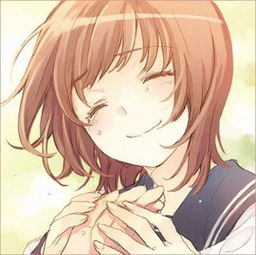 动漫女孩哭有你陪着真的太好了