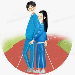 11月17日国际大学生节穿运动服大学生卡通手绘人物png图片素材免费下载psd格式20002000像素熊猫办公