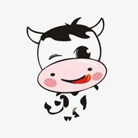 卡通小牛头像可爱图片真实卡通小牛头像