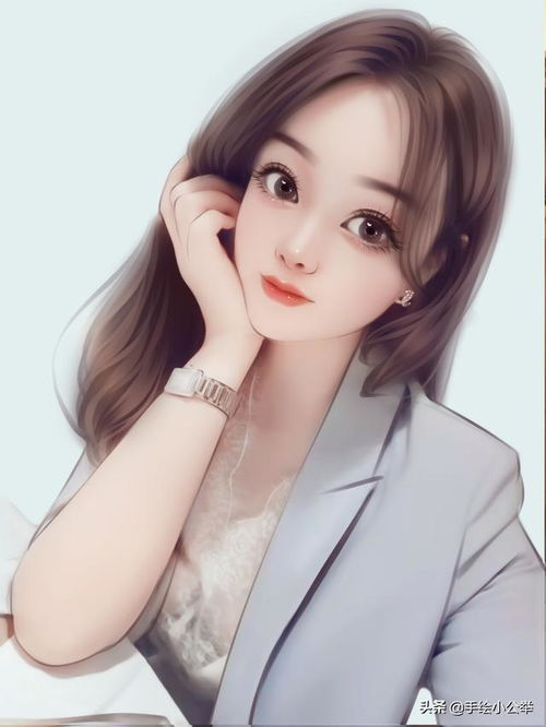 你的头像该换了,真人照片变漫画头像,随和耐心又好看
