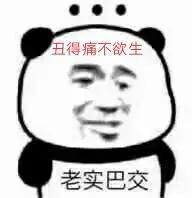 老实巴交表情包
