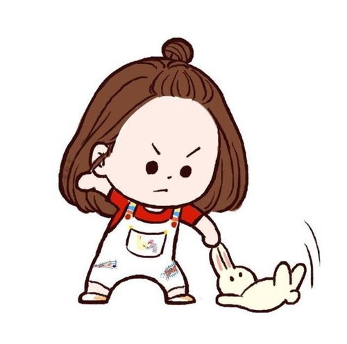 一组搞怪的女生头像
