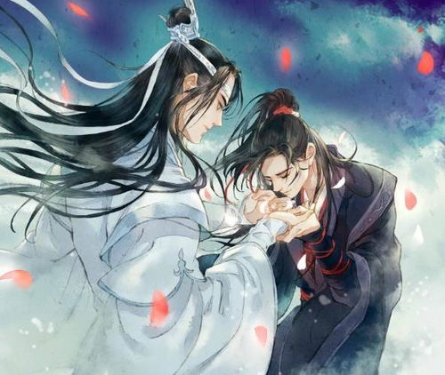 当漫画变成水粉画,王一博肖战神还原,网友这是什么神仙画