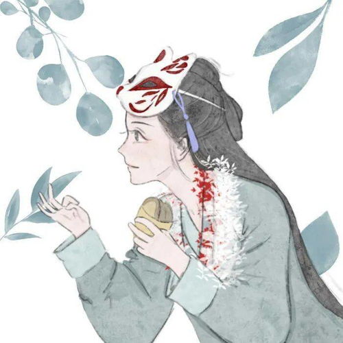 唯美古风情侣头像忆君心似西江水日夜东流无歇时