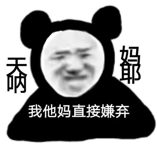 沙雕熊猫头