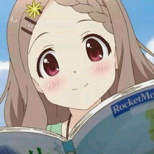 动漫女孩有三个发夹有一个是太阳花的棕色长头发叫什么名字