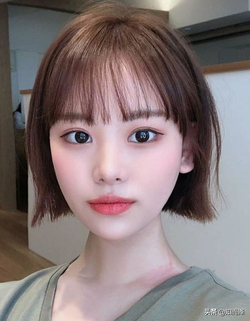 女孩们听好了,夏日的清凉短发,马上行动起来