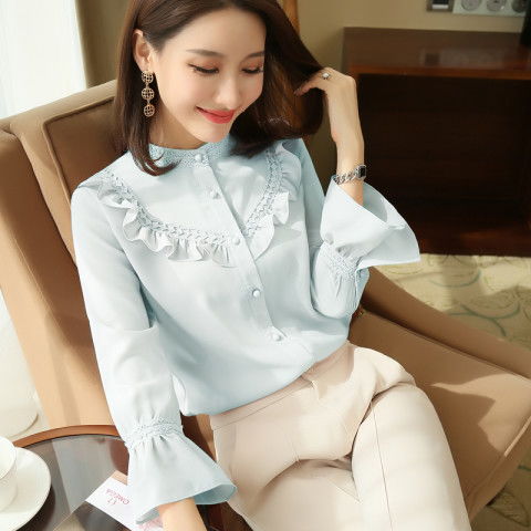 适合职场女人穿着的气质补衣,恬静清新脱俗,真是美翻天的节奏