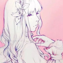 90后美女的小清新动漫手绘,不能错过