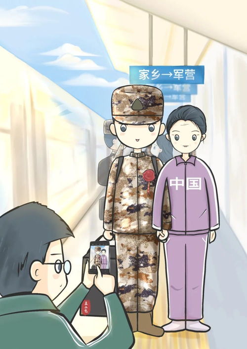 帅身穿21式军装的新兵来啦