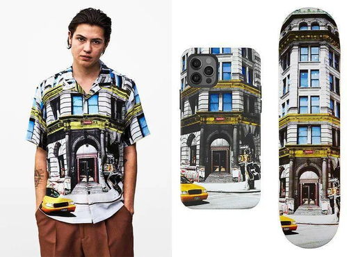 supreme2021春夏系列发布东北大花袄kaws联名小冰箱和潘顿椅