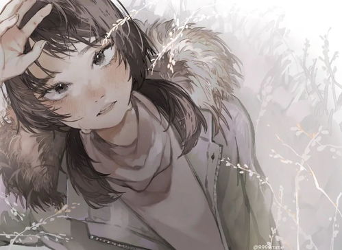 画风好绝这种清浅的颜色太适合清爽的妹子了二次元动漫女生