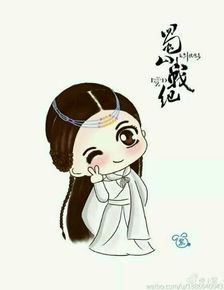 赵丽颖的手绘漫画图简单的