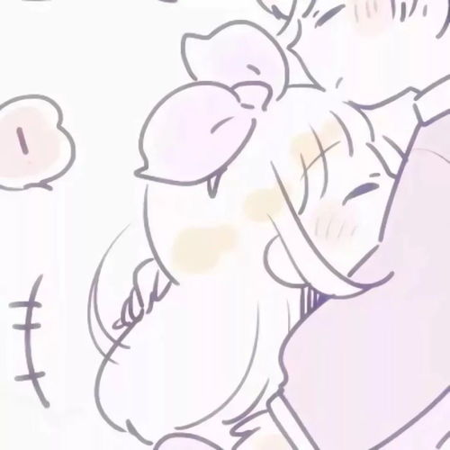 二次元动漫情侣头像美图1