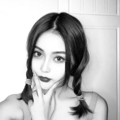 霸气女生黑白头像,做个不一样的酷比女人