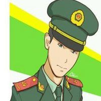 帅气军人漫画图片微信头像图片大全