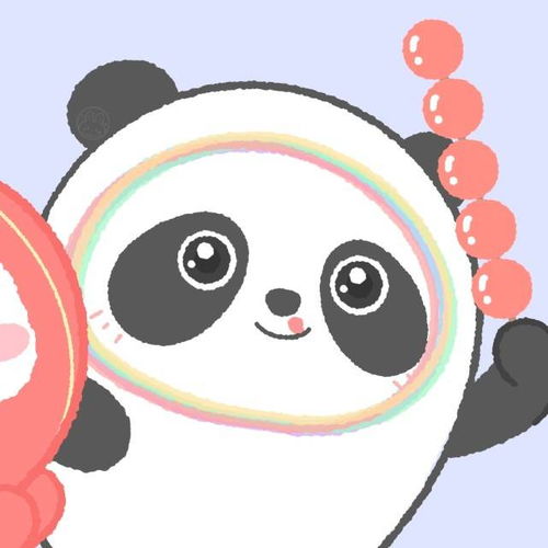 可爱冰墩墩头像