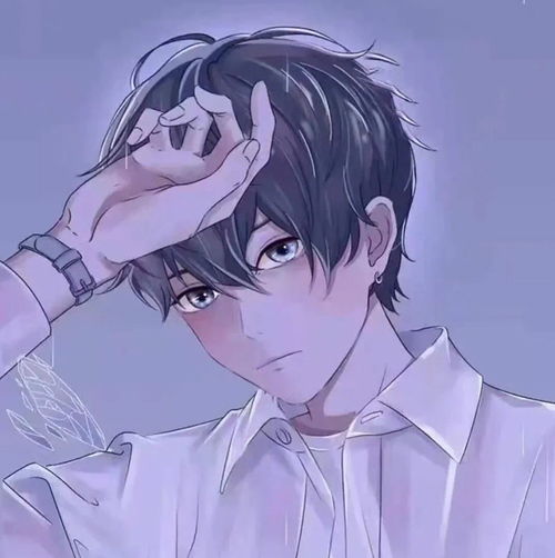 一组超帅气酷酷的动漫男头女孩子容易被帅哭的