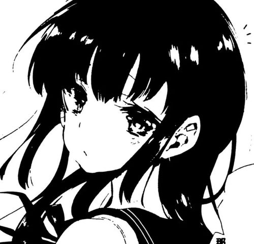 樱黑白漫女头杂