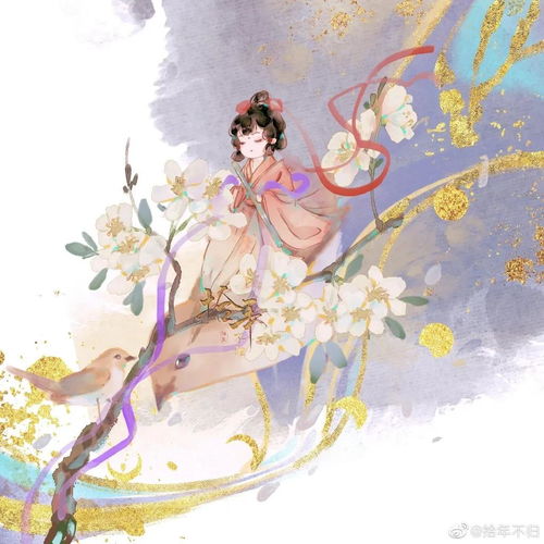 超萌的古风小人头像