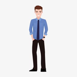 卡通商务公司帅气的男人图片素材其他格式下载动漫人物大全