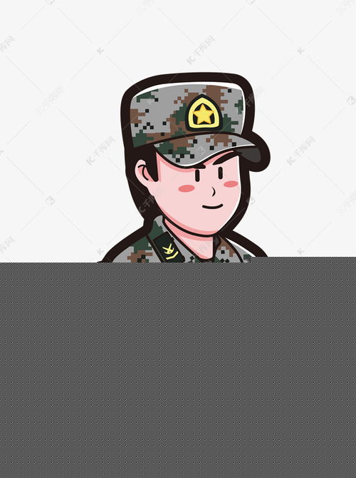 矢量ai卡通军人士兵人物元素素材图片免费下载千库网