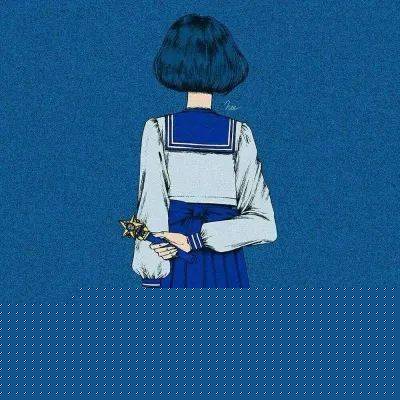 背影女头像小清新唯美女生头像