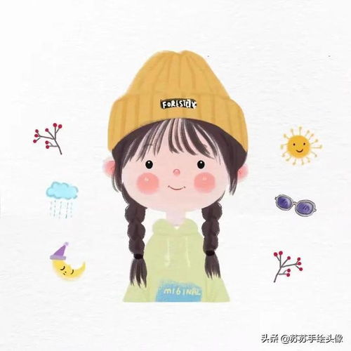 换个头像吧,10月份可可爱爱的卡通小头像,开启美好的一天