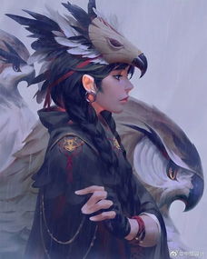 湖浪客女侠,插画师guweiz笔下的女孩惊艳,震撼,有冲击力