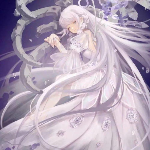 动漫女生头像干净的浅色系绝美动漫头像