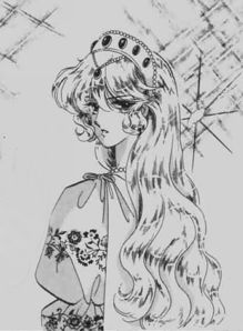日本少女动漫插画黑白手绘花堆糖,美好生活研究所