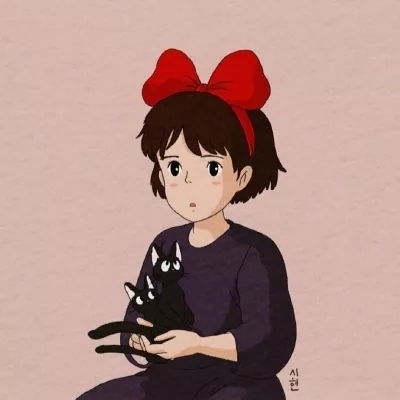动漫头像魔女宅急便