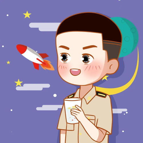 火箭军的小伙伴们,原创情侣头像来啦