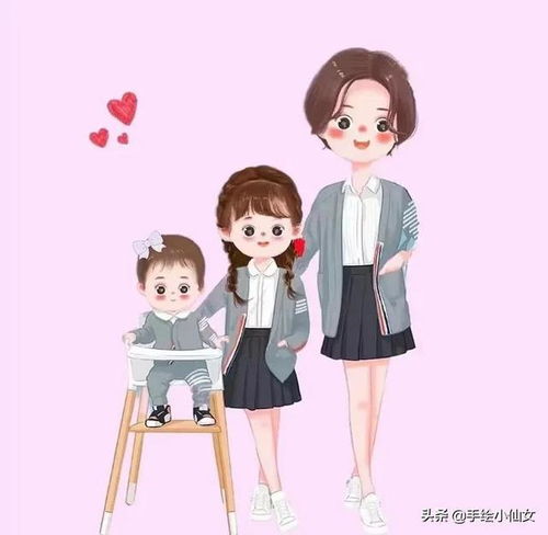 换一换你的头像吧第三波亲子卡通头像来袭挑一张喜欢的吧