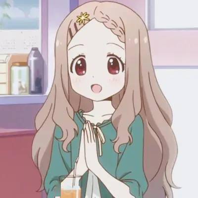 怦然心动的男女生动漫头像