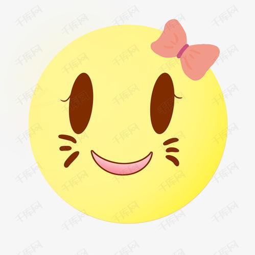 圆形头像笑脸素材图片免费下载千库网