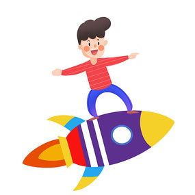 海底游泳的小男孩和小兔子卡通插画psd素材免费下载红动中国