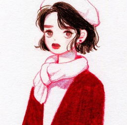 来一波少女心爆棚的插画,很可爱有木有
