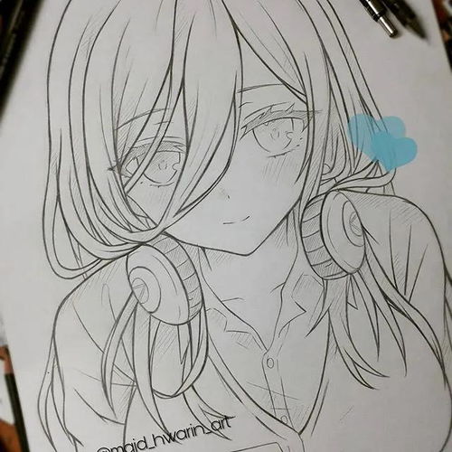 cg原画插画教程动漫人物手绘素材线稿上色