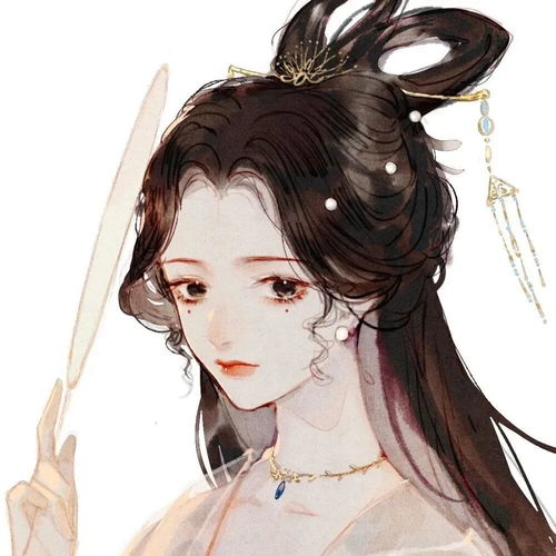 动漫女生头像你笑了,我也跟着笑了,然后你笑得更好看了