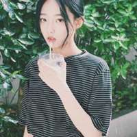 侧脸头像女生清新自然微信头像图片大全