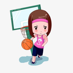 篮球健身手绘卡通人物png素材图片素材其他格式下载动漫人物大全