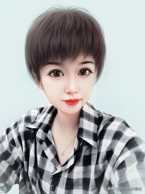 你的头像该换了,真人照片变漫画头像,优雅大气又好看