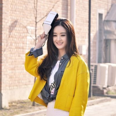 全明星壁纸头像非常奶思的爱笑女孩赵丽颖头像