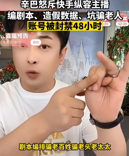吃完饭砸锅农民儿子辛巴怒斥快手,编剧本,造假数据,骗老人网红小仙女四川可乐快手软体动画产业公司网易订阅