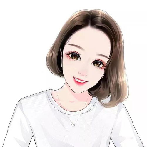 独一无二的简约头像爱笑的女生惹人爱