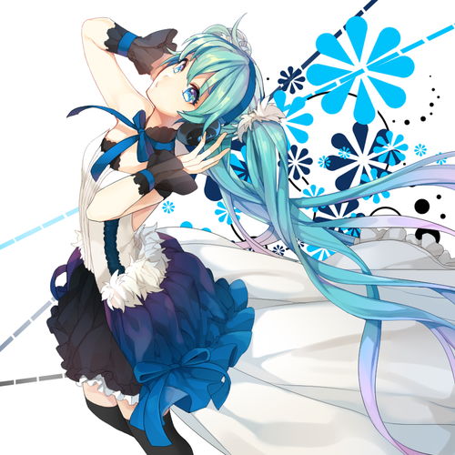 美图分享二次元歌姬初音未来