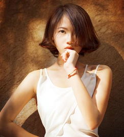 夏季女生短发发型修颜又神秘美得增添韩式气息