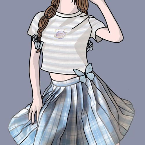 jk少女卡通动漫头像